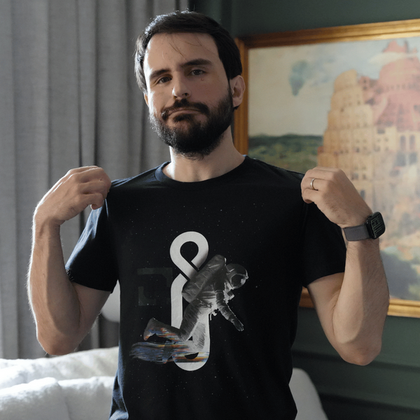 Camiseta Astronauta Infinitamente