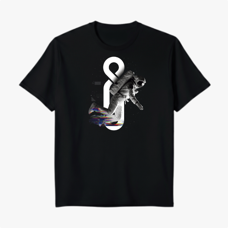 Camiseta Astronauta Infinitamente