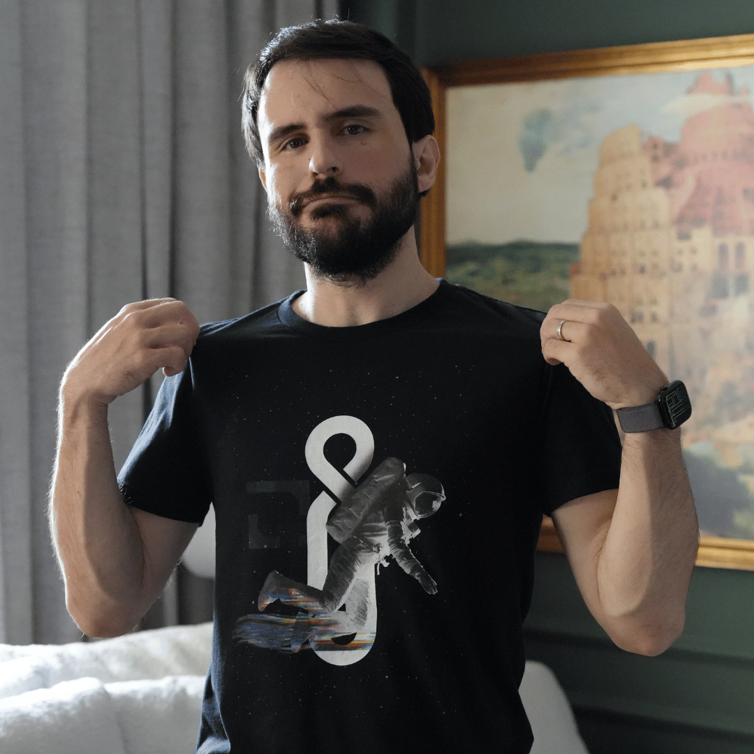 Camiseta Astronauta Infinitamente