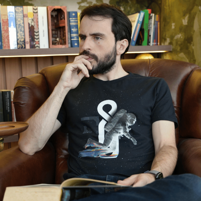 Camiseta Astronauta Infinitamente